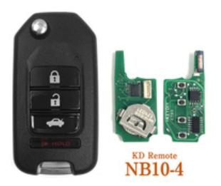 For Honda style 4 buttonkeyDIY remote  NB08-4 universal