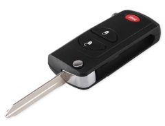 For Chrysler 2+1 button remote
key blank