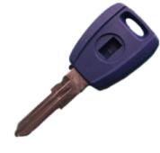 For Fiat transponder key shell in blue color