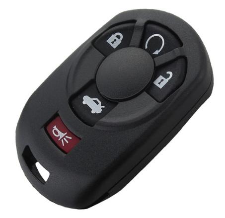 For GM 4+1 button remote key blank
