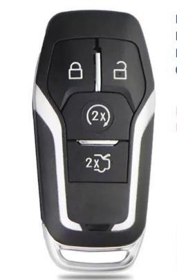4Buttons Remote Smart Car Key For Ford Fusion Explorer Edge Mustang Mondeo Kuka 2013-2017 M3N-A2C31243300 434mhz