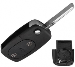 For Audi 2 buttons remote key shell with big batte