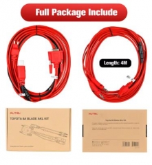 Autel Toyota 8A AKL Cable Blade Key All Keys Lost 