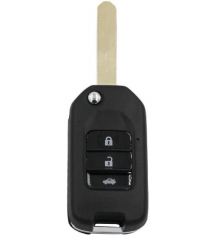 For honda 3 button modified remote key shell