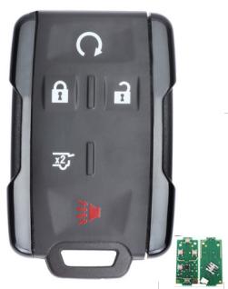 For GMC 4+1 button remote key with 434mhz only has remote function , no ignition fucntion