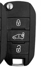 for　Citroen 433 MHz transponder HITAG AES 3 button