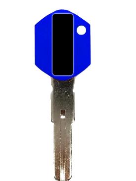 For KTM Motocycle key blank ( blue)