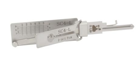 Lishi SC4-L  2 In 1 
lock pick and decoder genuine for Schlage locks
