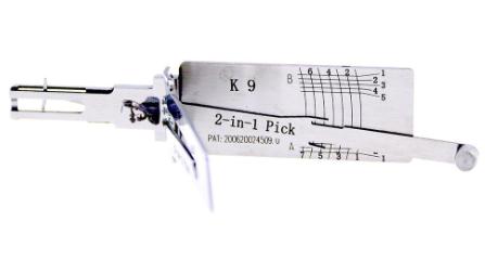 Lishi Korean Kia K9
lock pick and decoder
 together  2 in 1 used for kia and others