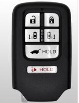 For Honda 5+1 button remote key blank