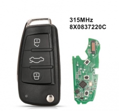 315MHz with ID48 Chip Keyless Go Proximity Flip Re