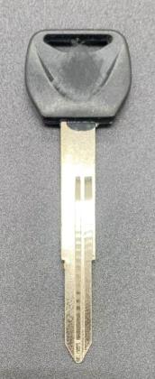 For Honda Motorcycle key blank with left blade (black)