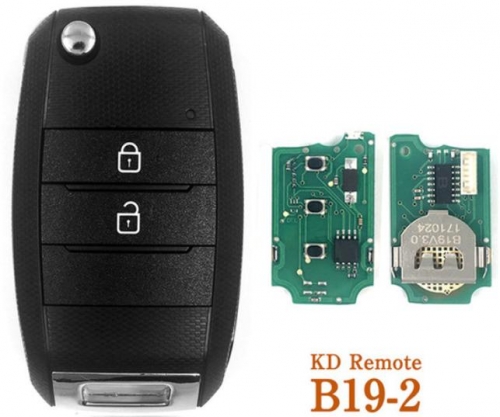 For Hyundai style  2 button remote key B19-2 for
KD300 and KD900 and URG200 to produce any model 
remote