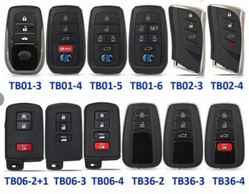 KEYDIY Universal Smart Key TB series  for KD-X2 Car Key Remote Replacement