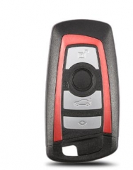 For　BMW key shell with red color