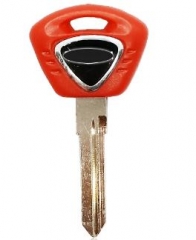 For triumph motorcycle key with left blade(red)