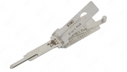 Lishi KYM2 2 In 1 
lock pick and decoder KYMCO genuine used for Taiwan  MORTOR KEY
