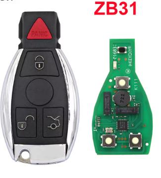 KEYDIY Universal Smart Key ZB31 for KD-X2 Car Key Remote Replacement