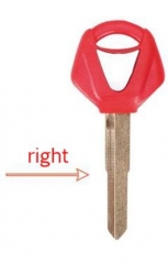 For yamaha motorcycle transponder key blank
（red) 