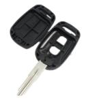 For chevrolet 2 button key blank