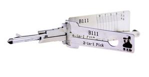 B111 2 In 1 
lock pick and decoder genuine !used for GMC、Hummer