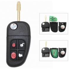 For ford Jaguar 4 button remote key with 434mhz & 