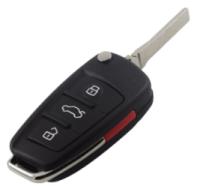 For Audi A6L 3+1 button 
Remote key Blank