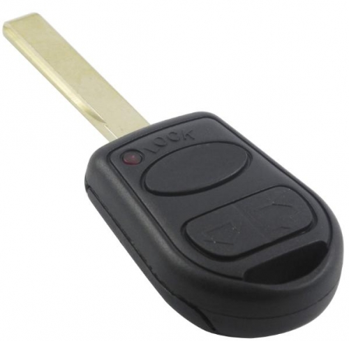 For Landrover 3 button remote key blank with 2 track blade