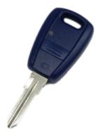 For FIAT 1 button remote key blank  
in blue color