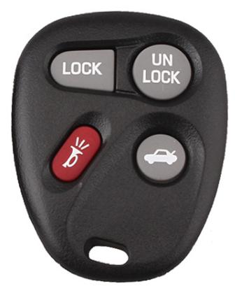 For　Cadillac remote key 
with 4 buttons
with 433 Mhz