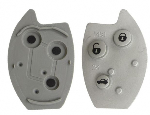 For Citroen 3 button remote  key Pad