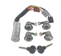 COMPLETE SET IGNITION SWITCH DOOR LOCK CYLINDER FO