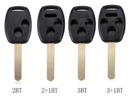 For Honda 2 , 2+1 , 3 , 3+1 buttons key shell
（with chip slot place)