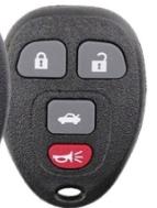 for　GM 3+1 Button remote key 
with FCCID OUC60270-