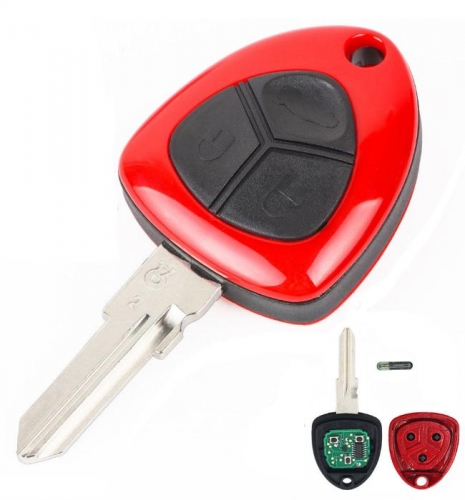 For Ferrari 3 button remote key for F430 2005 2006 2007 2008 2009 Replacement Remote Control 433MHz ID48