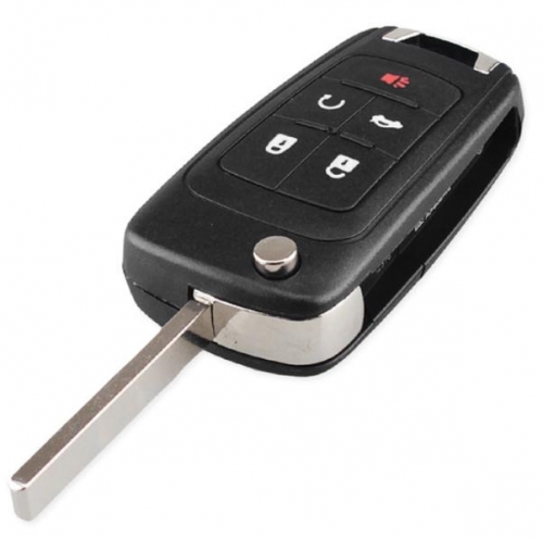 FOR  Buick 4+1 button remote key blank with panic button