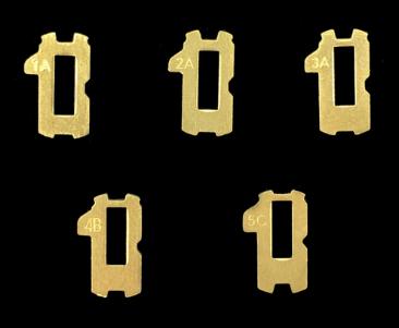 200pcs/lot for Mazda Car Lock Reed Plate Auto Lock Core Key Lock Repair Accessories Kits Locksmith Tools 5 x 40pcs Supplies