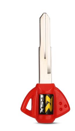 For Suzuki red motorcycle bike
key blank