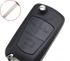 For Chevrolet  3 button remote key blank with hu10