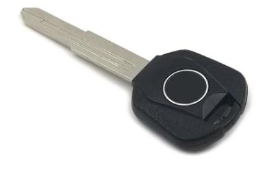 For Honda-Motor
 bike key blank in black with left blade