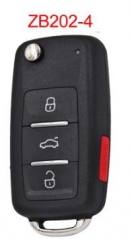KEYDIY Universal Smart Key ZB202-4 for KD-X2 Car K