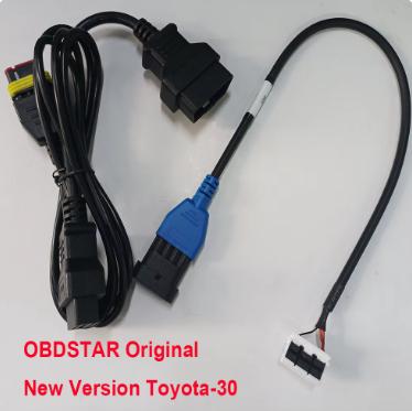 OBDSTAR for Toyota-30 Cable Proximity Key Programming All Key Lost No Need to Pierce the Harness