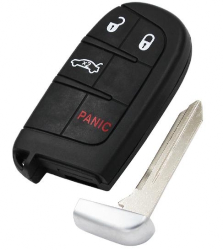 For GM 3+1 button flip remote key shell