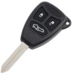 For Chrysler / Dodge/  Jeep 3 Button Big Hole Remote Key Shell
