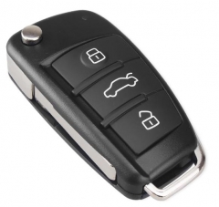 For Audi A6L 3 button 
Remote key Blank