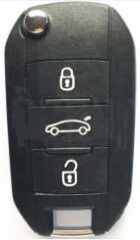 433Mhz Remote Car Key For Peugeot 208 301 308 508 