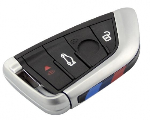 For　BMW X5 4 button keyless remote key shell