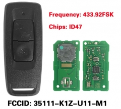 For Honda pcx160 motorcycle smart key 35111-K1Z-U1