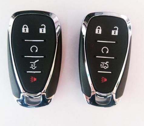For Chevrolet 4+1 button remote key blank