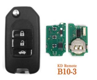 For Honda style 3 button remote key B10-3 for
KD300 and KD900 to produce any model 
remote